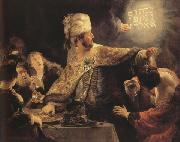 REMBRANDT Harmenszoon van Rijn, Belsbazzar's Feast (mk33)